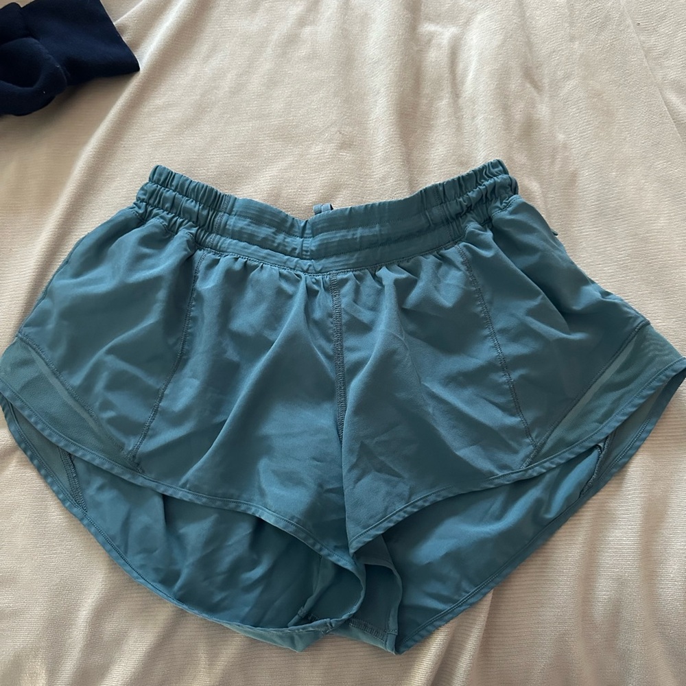 Lululemon Women's Teal Athletic Shorts